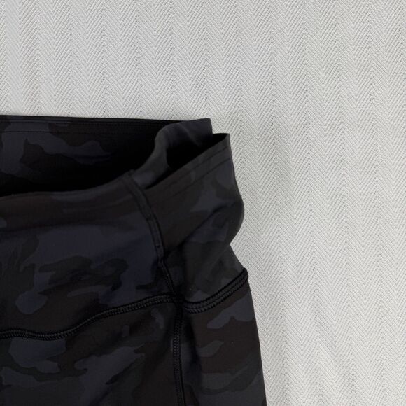 Lululemon Fast and Free Tight II Nulux Incognito Camo Multi Grey Size 8 - Picture 7 of 11